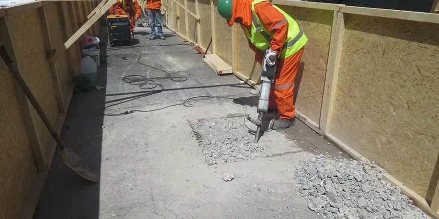 Schürfgruben in Frankfurt am Main: Geotechnische Erkundung auf Main-Niveau