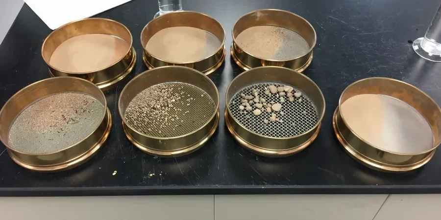 Korngrößenanalyse (Siebung + Hydrometer) in Frankfurt am Main – Laborprüfung nach DIN EN ISO 17892-4